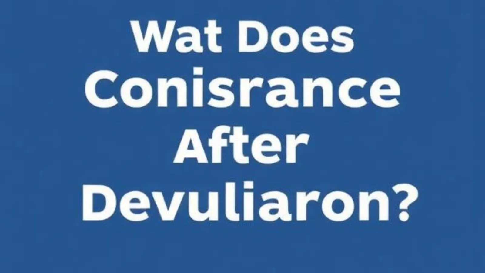 What Does Coinsurance After Deductible Mean