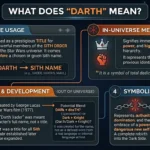 What Does Darth mean