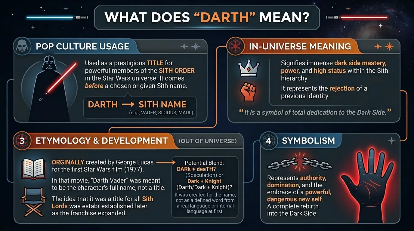 What Does Darth mean