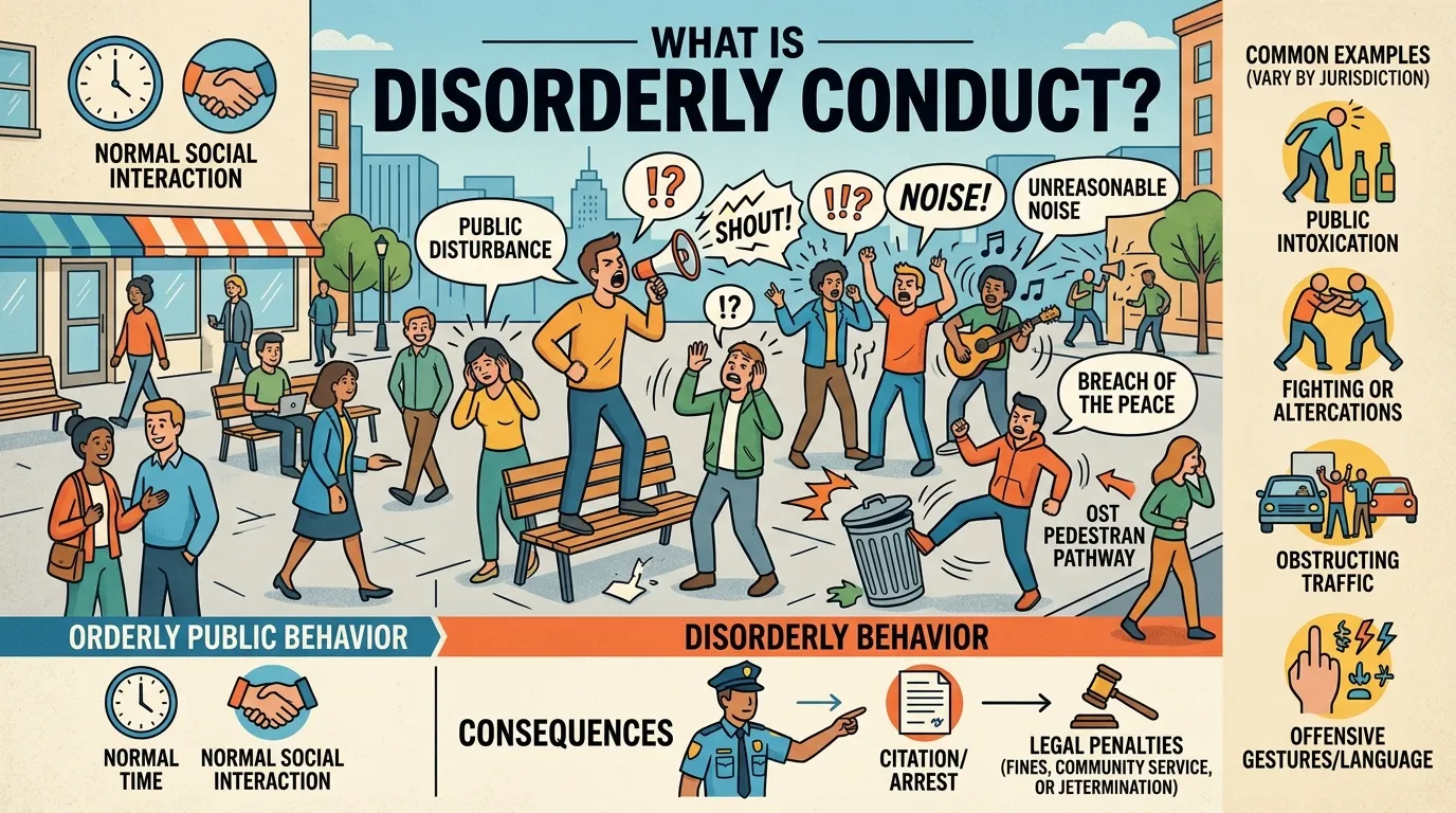 What Does Disorderly Conduct Mean