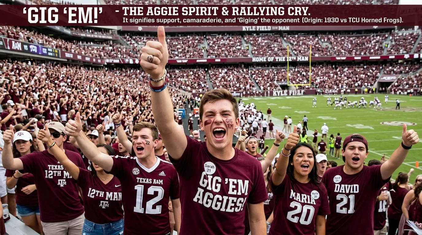 What Does Gig 'Em Mean
