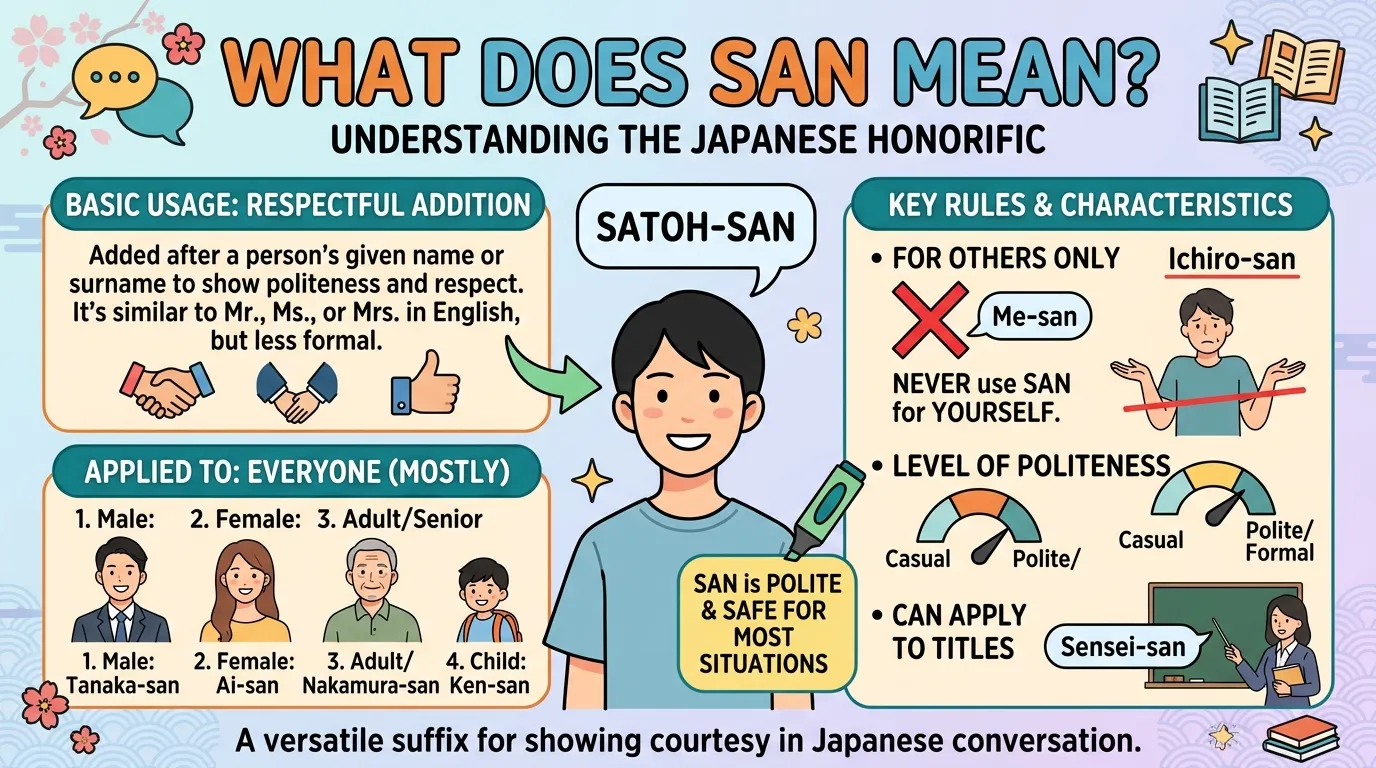 What Does San Mean